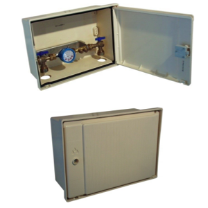 UTILFER Caja galvanizada para contadores de agua - Acero Galvanizado :  : Bricolaje y herramientas